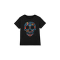 Black - Front - Coco Childrens-Kids Day Of The Dead Rivera Family Skull T-Shirt