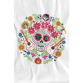 White - Lifestyle - Coco Childrens-Kids Day Of The Dead Ernesto Miguel Hector Patch T-Shirt