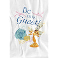 White - Lifestyle - Beauty And The Beast Childrens-Kids Be Our Guest T-Shirt