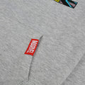 Grey Marl - Side - Marvel Boys Characters Hoodie