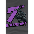 Charcoal - Lifestyle - Black Panther Childrens-Kids 7th Birthday T-Shirt