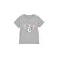 Sport Heather - Front - Frozen Childrens-Kids Never Too Cool Olaf T-Shirt