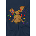 Navy - Lifestyle - Guardians Of The Galaxy Mens Groot Christmas Lights T-Shirt