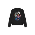 Black - Front - Lilo & Stitch Unisex Adult Character Montage Sweatshirt