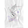 White - Lifestyle - Frozen Childrens-Kids Be Unique Olaf Rainbow T-Shirt