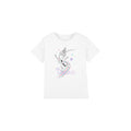 White - Front - Frozen Childrens-Kids Be Unique Olaf Rainbow T-Shirt