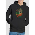 Black - Back - Jurassic Park Mens Clever Girl Hoodie