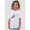 White - Back - Frozen Childrens-Kids Like Warm Hugs Anna Olaf T-Shirt