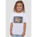 White - Back - Cinderella Childrens-Kids Even The Best Sisters Anastasia Drizella T-Shirt