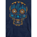 Navy - Lifestyle - Coco Mens Day Of The Dead Miguel Dante Colourful Skull Hoodie