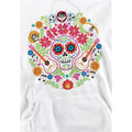 White - Lifestyle - Coco Mens Day Of The Dead Ernesto Miguel Hector Patch Hoodie