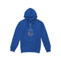 Royal Blue - Front - Coco Mens Ernesto Miguel Hector Colourful Guitar Hoodie