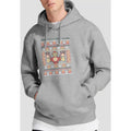 Sport Heather - Back - Iron Man Mens Christmas Sweater Hoodie