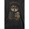 Black - Lifestyle - Coco Mens Ernesto Miguel Hector Painted Poster With Skull Hoodie