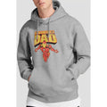 Sport Heather - Back - Iron Man Mens Invincible Dad Flying Fathers Day Hoodie