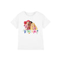 White - Front - Disney Princess Childrens-Kids Be True, Be You Ariel Moana Rapunzel T-Shirt