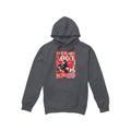 Charcoal - Front - Coco Mens Un Poco Loco Hector Poster Hoodie