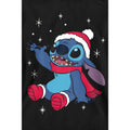 Black - Lifestyle - Lilo & Stitch Unisex Adult Snowflake Christmas Sweatshirt