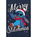 Navy - Lifestyle - Lilo & Stitch Unisex Adult Merry Stitchmas Sweatshirt