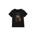 Black - Front - Coco Childrens-Kids Ernesto Miguel Hector Painted Poster With Skull T-Shirt