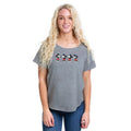 Sports Grey - Lifestyle - Disney Womens-Ladies Duplicate Mickey Mouse T-Shirt