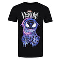 Black-Blue-Pink - Front - Venom Mens Evil Grin T-Shirt