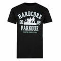 Black - Front - The Office Mens Hardcore Parkour T-Shirt