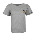 Sports Grey - Front - Disney Womens-Ladies Mickey Mouse Pose T-Shirt
