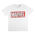 White - Front - Marvel Boys Web T-Shirt