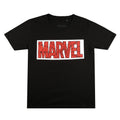 Black - Front - Marvel Boys Web T-Shirt