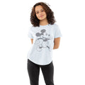 Sky Blue - Lifestyle - Disney Womens-Ladies Mickey Mouse T-Shirt