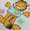 Vintage White-Orange-Blue - Lifestyle - Garfield Womens-Ladies Good Vibes Oversized T-Shirt