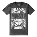 Black-Grey - Lifestyle - Marvel Mens Heroes Eyes Light T-Shirt