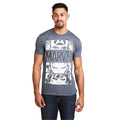 Dark Heather - Lifestyle - Marvel Mens Heroes Eyes Light T-Shirt