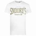 White - Front - Peanuts Mens Snoopys Strength Club T-Shirt