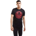 Black - Lifestyle - Marvel Mens Hydra Logo T-Shirt