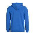 Royal Blue - Back - Clique Mens Basic Full Zip Hoodie