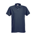 Royal Blue - Front - Clique Mens Premium Stretch Polo Shirt