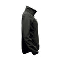 Black - Side - Clique Womens-Ladies Basic Soft Shell Jacket