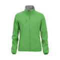 Apple Green - Front - Clique Womens-Ladies Basic Soft Shell Jacket