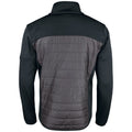 Black - Back - Clique Mens Custer Reflective Padded Jacket