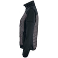 Black - Lifestyle - Clique Womens-Ladies Custer Reflective Padded Jacket