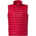 Red - Front - Clique Mens Hudson Gilet