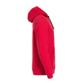 Red - Side - Clique Mens Classic Hoodie