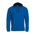 Royal Blue - Front - Clique Mens Classic Hoodie