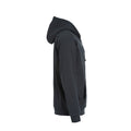 Black - Side - Clique Mens Classic Hoodie