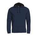 Dark Navy - Front - Clique Mens Classic Hoodie