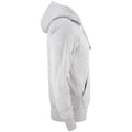 Grey - Side - Clique Unisex Adult Helix Melange Hoodie