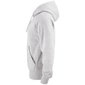 Grey - Lifestyle - Clique Unisex Adult Helix Melange Hoodie