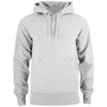 Grey - Front - Clique Unisex Adult Helix Melange Hoodie